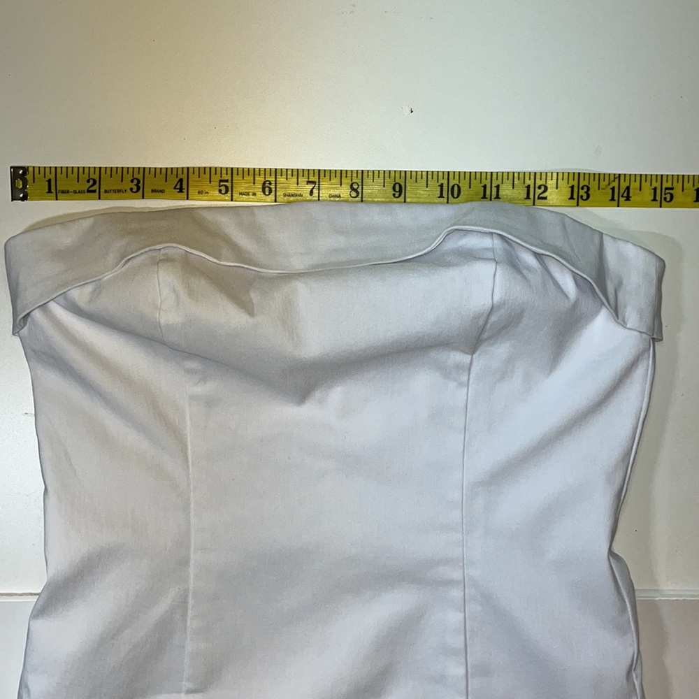 NWT: Glassons strapless, white, mini bodycon - Picture 9 of 12